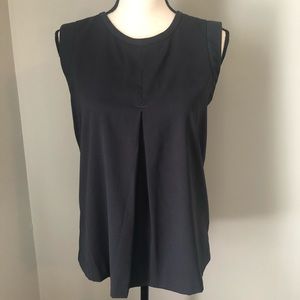 Petite size 4: Sleeveless tank blouse